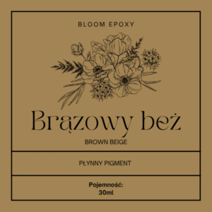 Brązowy beż