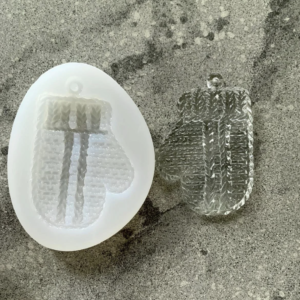 Forma silikonowa 3D — Rękawiczka zimowa ❄️
