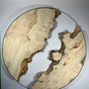 Okrągłe plastry drewna klonowego do stolika/zegara – 50 cm (2)